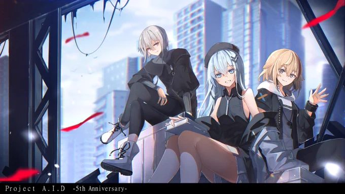 #ProjectAID #ProjectAID5周年 #絵ID5th AnniversaryID-Aより 