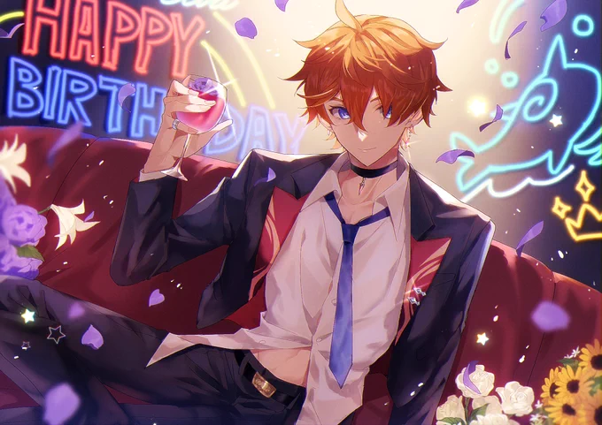 Happy Birthday Childe!2024#Tartaglia#タルタリヤ生誕祭2024 