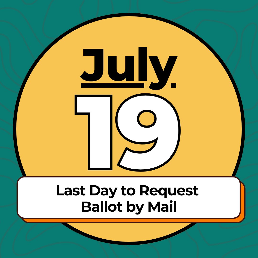 RuralAZEngage's tweet image. 🚨 Hey Arizonans! TODAY is the last day to request a ballot by mail for the Arizona Primary Election. Visit the @azcleanelections website to learn how! 📫 #azvote #razethevote
