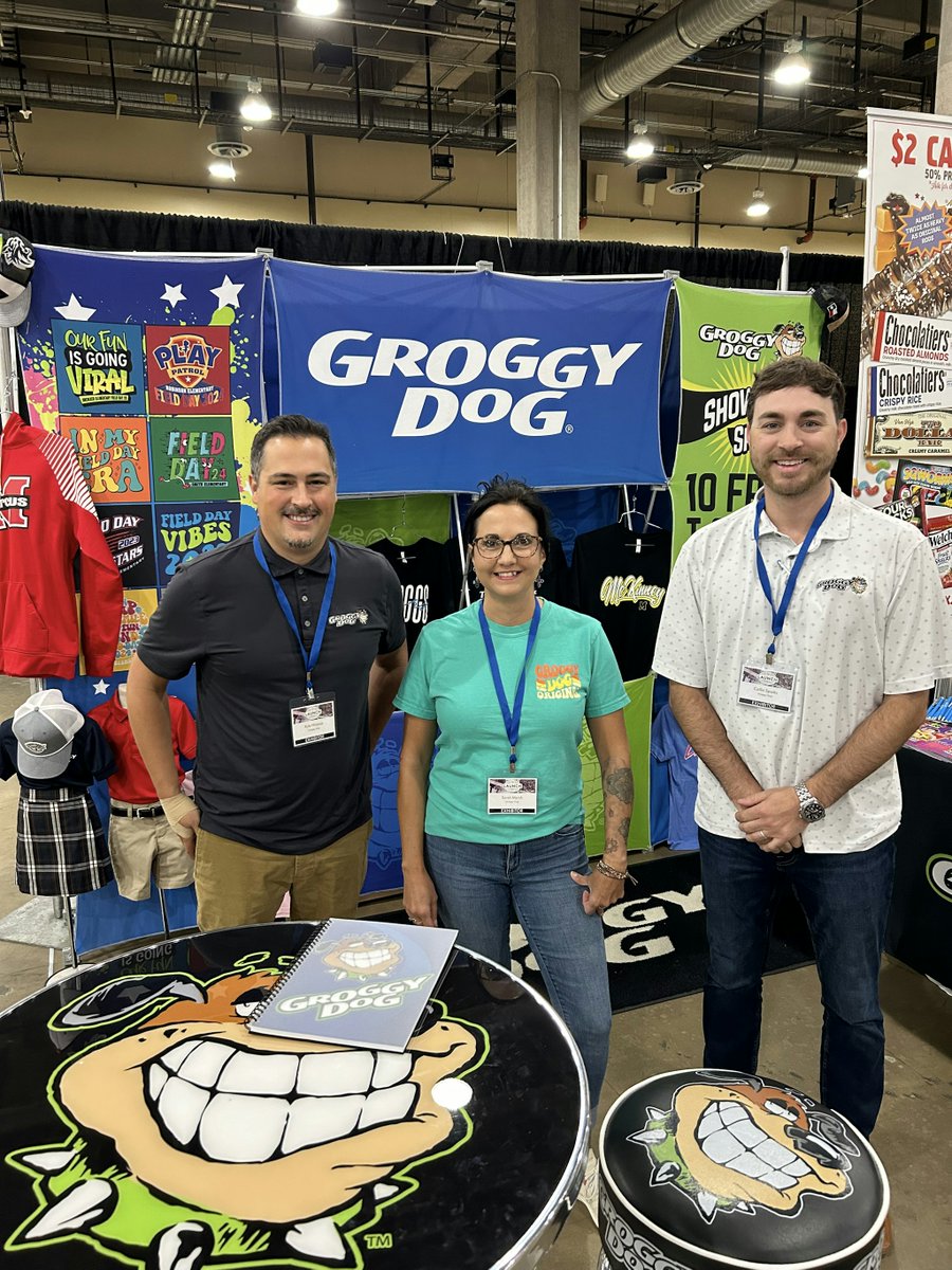 Team is ready to have a great Texas PTA Launch show! Come say hi! #TexasPTA #PTA #Launch #Dallas #Grapevine #DFW #TShirts #Shirts #ScreenPrinting #PromotionalProducts #Branding