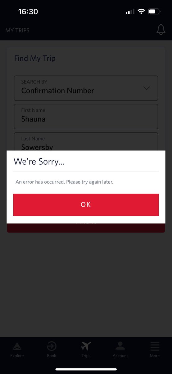 Shauna_Sowersby's tweet photo. @Delta wouldn’t let me collect my checked bag, the app doesn’t work, and there are no representatives available to rebook my flight. I guess I live in Amsterdam now. #Crowdstrike #MicrosoftOutage https://t.co/ZlplN2Ek8N