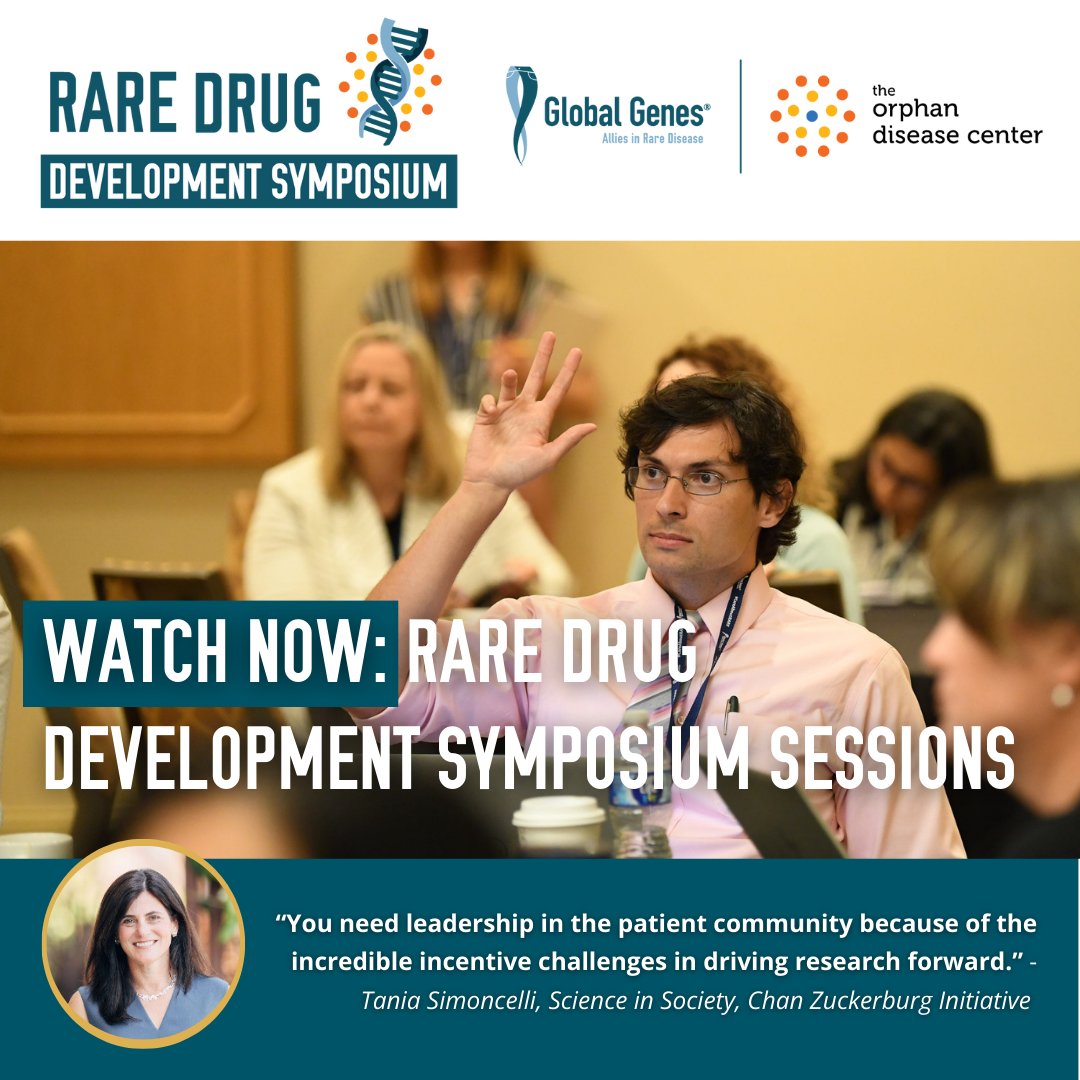 GlobalGenes's tweet photo. Session videos from our 2024 RARE Drug Development Symposium are now available to watch on our website! 👋 Equip yourself with the knowledge, skills and connections needed to advance therapy development for your community and beyond HERE: https://t.co/cDiwHGiONL

 #RDDS #RDDS2024 https://t.co/gvkBf5KuEo