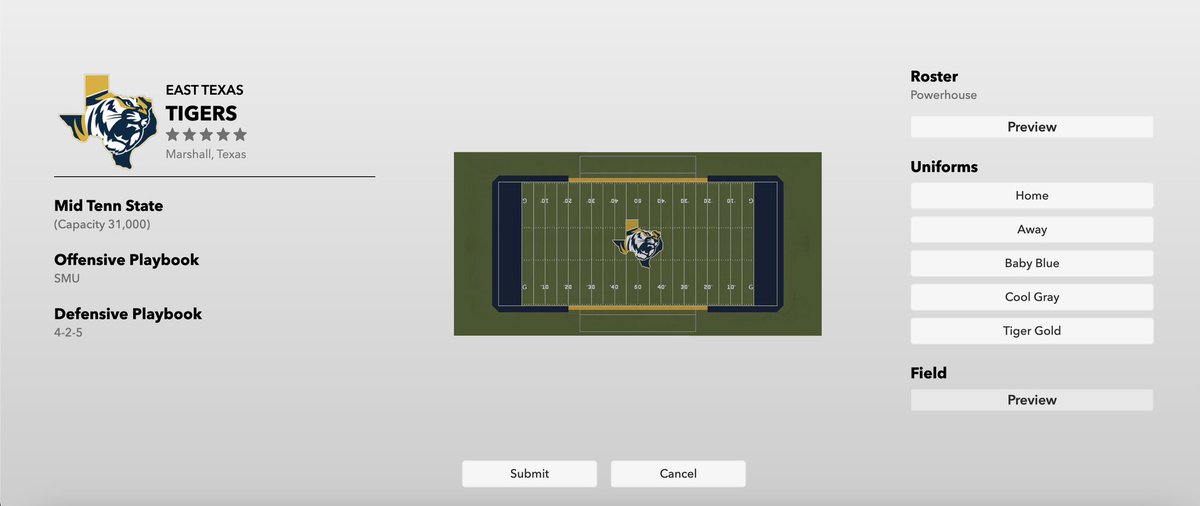 Maal_61's tweet photo. We in the game ๐ฎ๐
@EASPORTSCollege x @ETBU_Football
Download center>search username(BigMaal68)
#Teambuilder #CFB25 https://t.co/KD8XHQbxjb