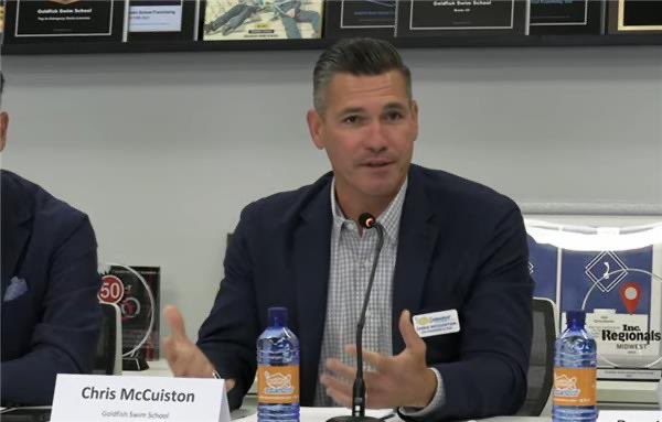 Franchising411's tweet image. .@matthewhaller and @GoldfishSwim Founder and CEO Chris McCuiston welcome the group and share more about the opportunities created through franchising 

“#OpenforOpportunity underscores the unique opportunities for franchising.. especially for multicultural communities, it serves…