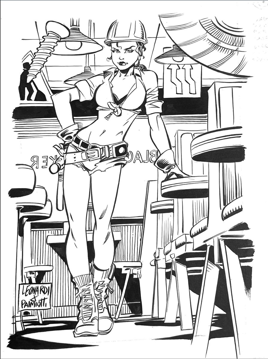 jpalmiotti's tweet photo. From the ASH card set- art by Leonardi and yours truly.
@rick_leonardi #Eventcomics https://t.co/4qegMbjgLa