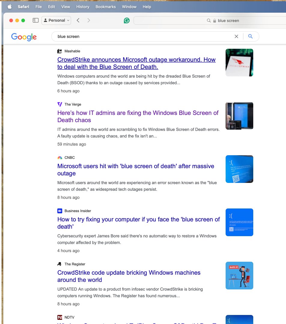 DavidGallery's tweet image. M vs M

#Mac vs #Microsoft #BlueScreenDay