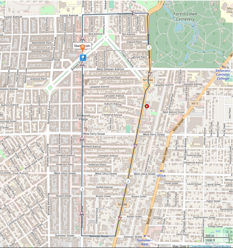buffalo_parking's tweet photo. The following roads will be closed from 6:30 p.m. to 8:30 p.m. on Friday evening the Subaru 4-Mile Chase.
 
Elmwood &amp; Delaware (between Forest and Summer) 
Forest &amp; Summer (between Elmwood and Delaware) 
Drivers are urged to avoid the area. There’s a high potential for delays. https://t.co/6tWRYp8Pg1