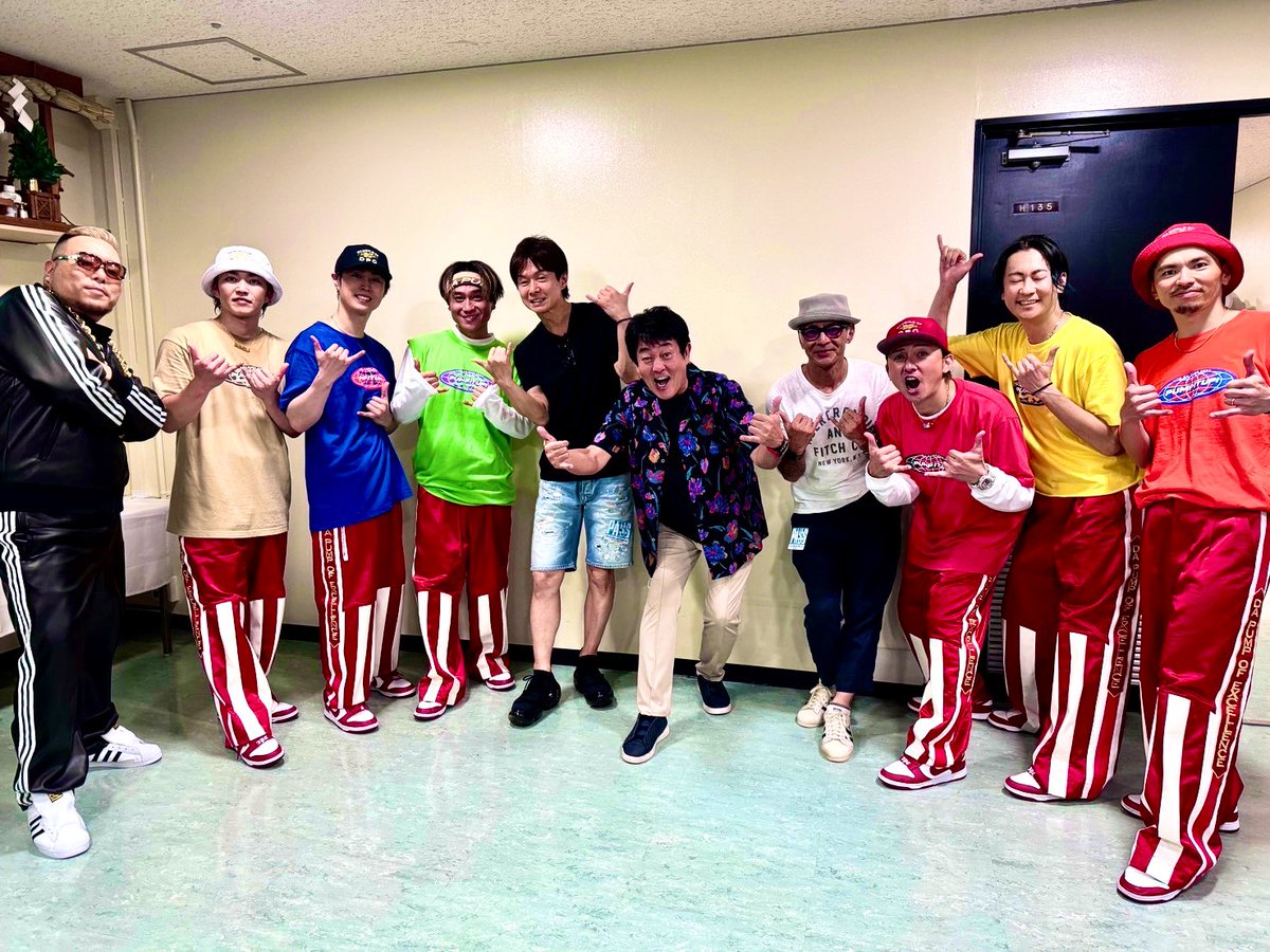 HaruhataMichiya's tweet photo. DA PUMPライブ楽し過ぎました🙌！！
ツアーお疲れ様でした♫
『真夏のじゅもん』よろしくお願いしますねー😆🤙 https://t.co/ms9hvirWHe