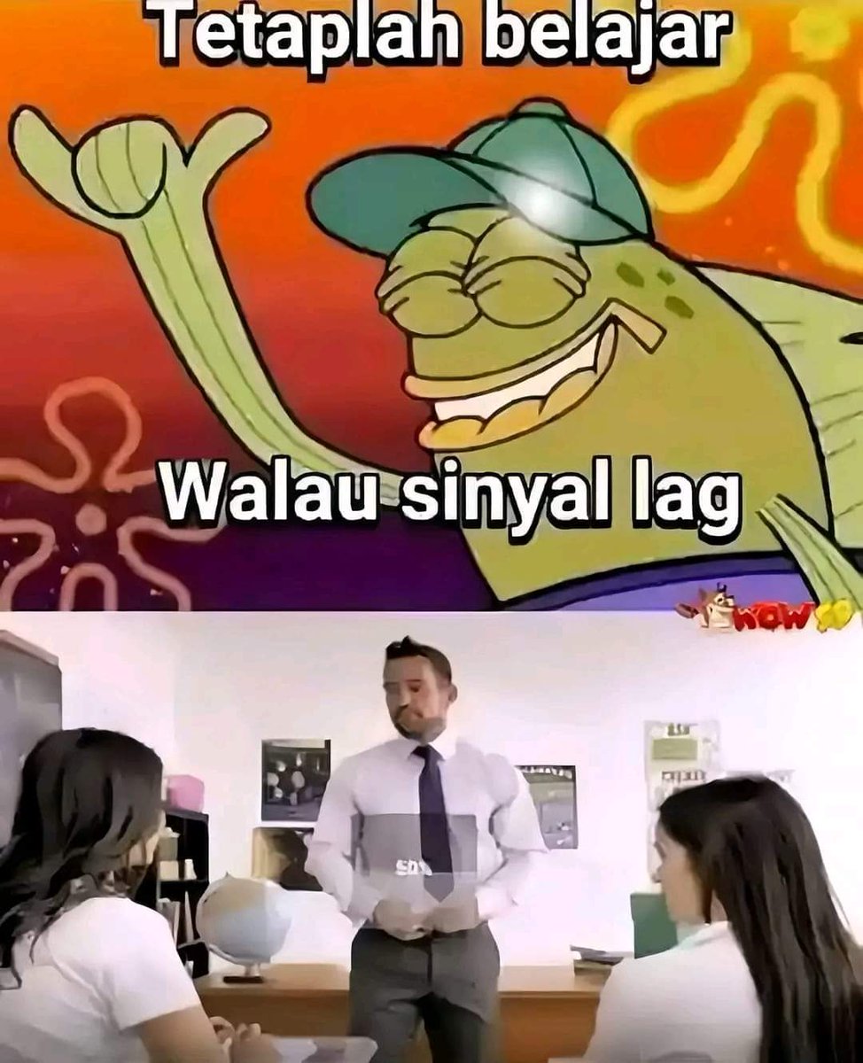 guyonan_onlen's tweet photo. Semangatt😇
. 
#meme https://t.co/cx7gkRzWHb