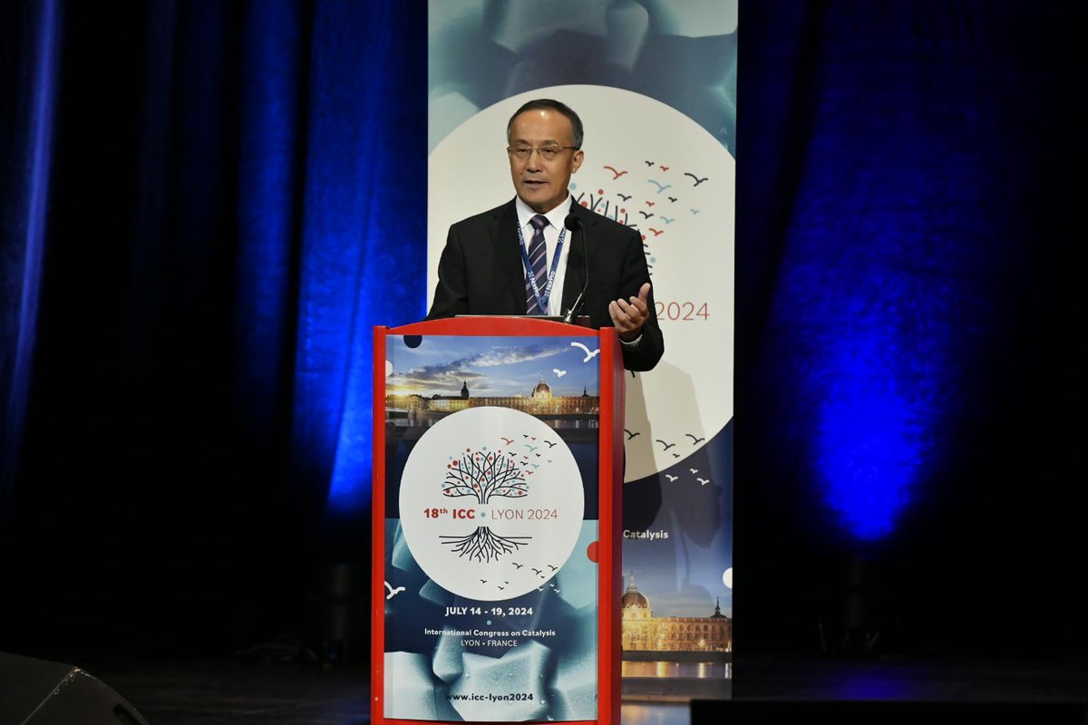 ICCLyon2024 (@icclyon2024) on Twitter photo As the last keynote speaker of the conference, prof, Tao Zhang delivered a very nice lecture on lignocellulose valorization! And a lot of people were there too!👏👏🎉🎊
#ICC2024
Picture by © Sébastien Ferraro As the last keynote speaker of the conference, prof, Tao Zhang delivered a very nice lecture on lignocellulose valorization! And a lot of people were there too!👏👏🎉🎊
#ICC2024
Picture by © Sébastien Ferraro