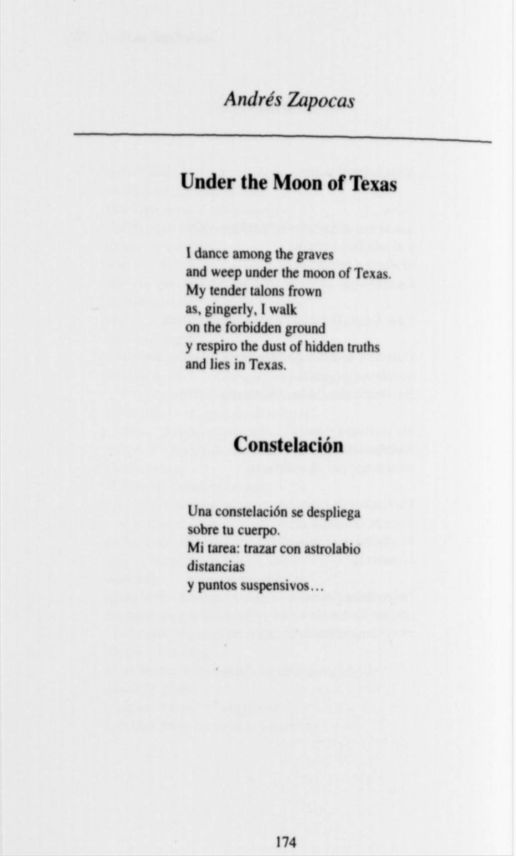 APPRecovery's tweet image. On National Moon Day, the anniversary of the 1969 moon landing, we share Andrés Zapocas' poems, "Under the Moon of Texas" and "Constelación," published in The Américas Review on Sept. 1, 1995, p. 174 available via @EBSCO.  #usLdh #apprecovery