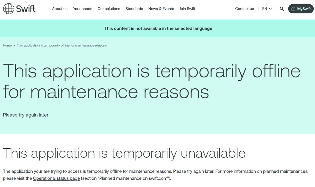 echodatruth's tweet photo. 💥 SWIFT is down, too!!! 💥

#AWeekToRemember https://t.co/w7tqopKBkh