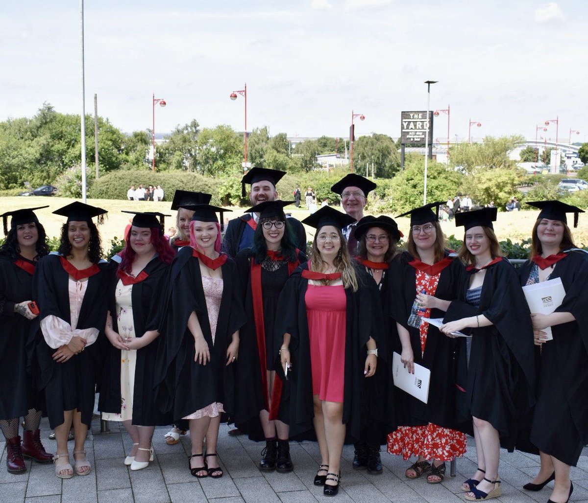 Cat Mitchell (@catmitchell17) on Twitter photo Celebrating our new <a href="/DerbyPublishing/">Publishing at Derby</a> graduates today with <a href="/DavidBarker33/">David Barker</a> and <a href="/JocHargrave/">Jocelyn Hargrave</a> - so proud of all our wonderful students 🥰 #DerbyGrad Celebrating our new <a href="/DerbyPublishing/">Publishing at Derby</a> graduates today with <a href="/DavidBarker33/">David Barker</a> and <a href="/JocHargrave/">Jocelyn Hargrave</a> - so proud of all our wonderful students 🥰 #DerbyGrad