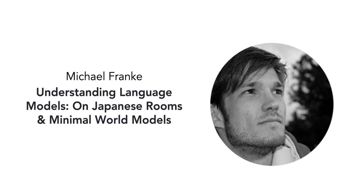 SIHRworkshop's tweet photo. In our next talk, @meanwhileina will talk about what form of language understanding LLMs may learn, and whether they build language models that are aligned to humans. https://t.co/NYKF6F3fYB