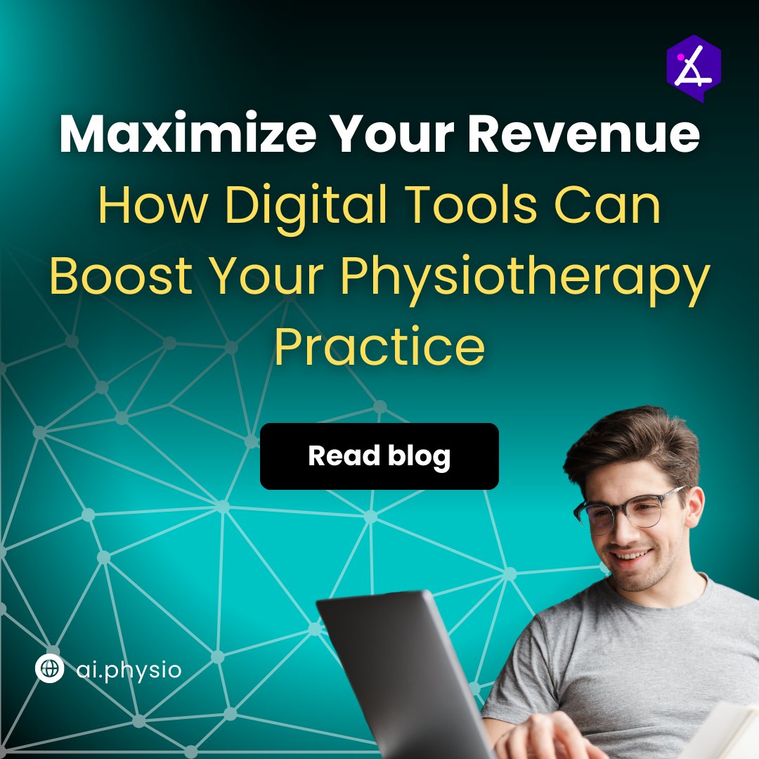 Uncover innovative digital strategies to amplify your revenue in our newest blog, "Maximize Your Revenue: How Digital Tools Can Boost Your Physiotherapy Practice." 

Blog link: blog.ai.physio/maximize-your-…