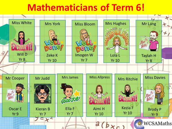 WCSAMaths's tweet photo. Mathematicians of Term 6! The final round of students for 2023-2024! #PROUD https://t.co/KFt5a5K2tB