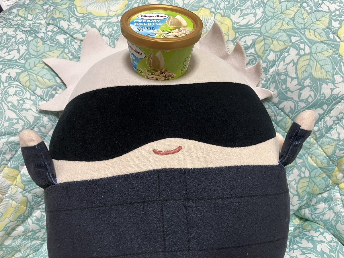 gozyoumegumi's tweet photo. BIG先生、まりちゃんって呼んでみ？

(▀▀̮▀)ふわ？まりちゃん！

うんうん💕アイス食べよ！

(▀▀̮▀)ふわ〜💕久しぶりのダッツ〜 https://t.co/4KANSc9d1N
