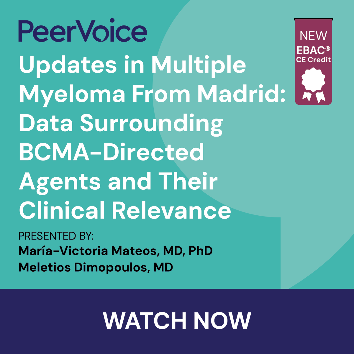 PeerVoice (@peervoice) on Twitter photo Recently presented outcomes in relapsed/refractory multiple myeloma: What impact may they have on clinical practice? Watch a recap from Madrid and get CE credit!
#PeerVoice #meded #haematology #oncology #myeloma #RRMM
peervoice.com/HEG?PromoCode=…
<a href="/thanosdimop/">Thanos Dimopoulos</a> <a href="/mvmateos/">marivi mateos</a> Recently presented outcomes in relapsed/refractory multiple myeloma: What impact may they have on clinical practice? Watch a recap from Madrid and get CE credit!
#PeerVoice #meded #haematology #oncology #myeloma #RRMM
peervoice.com/HEG?PromoCode=…
<a href="/thanosdimop/">Thanos Dimopoulos</a> <a href="/mvmateos/">marivi mateos</a>