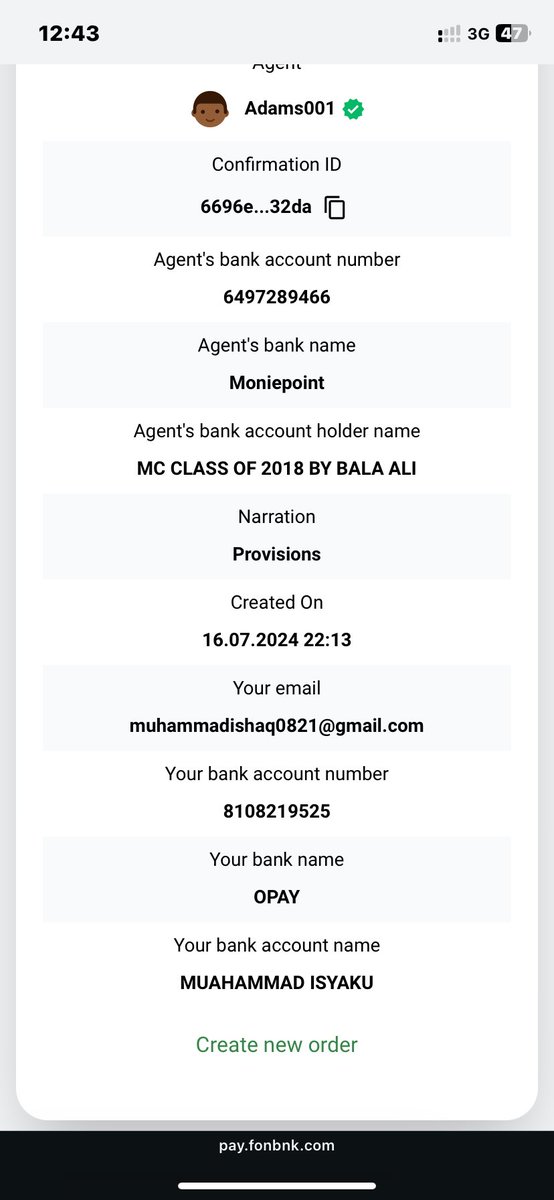 malam_bhr's tweet photo. @fonbnk1 I found out that the order was rejected by the agent, so i have filled out the form but I haven’t see any tickets https://t.co/wPzkNwrBa1