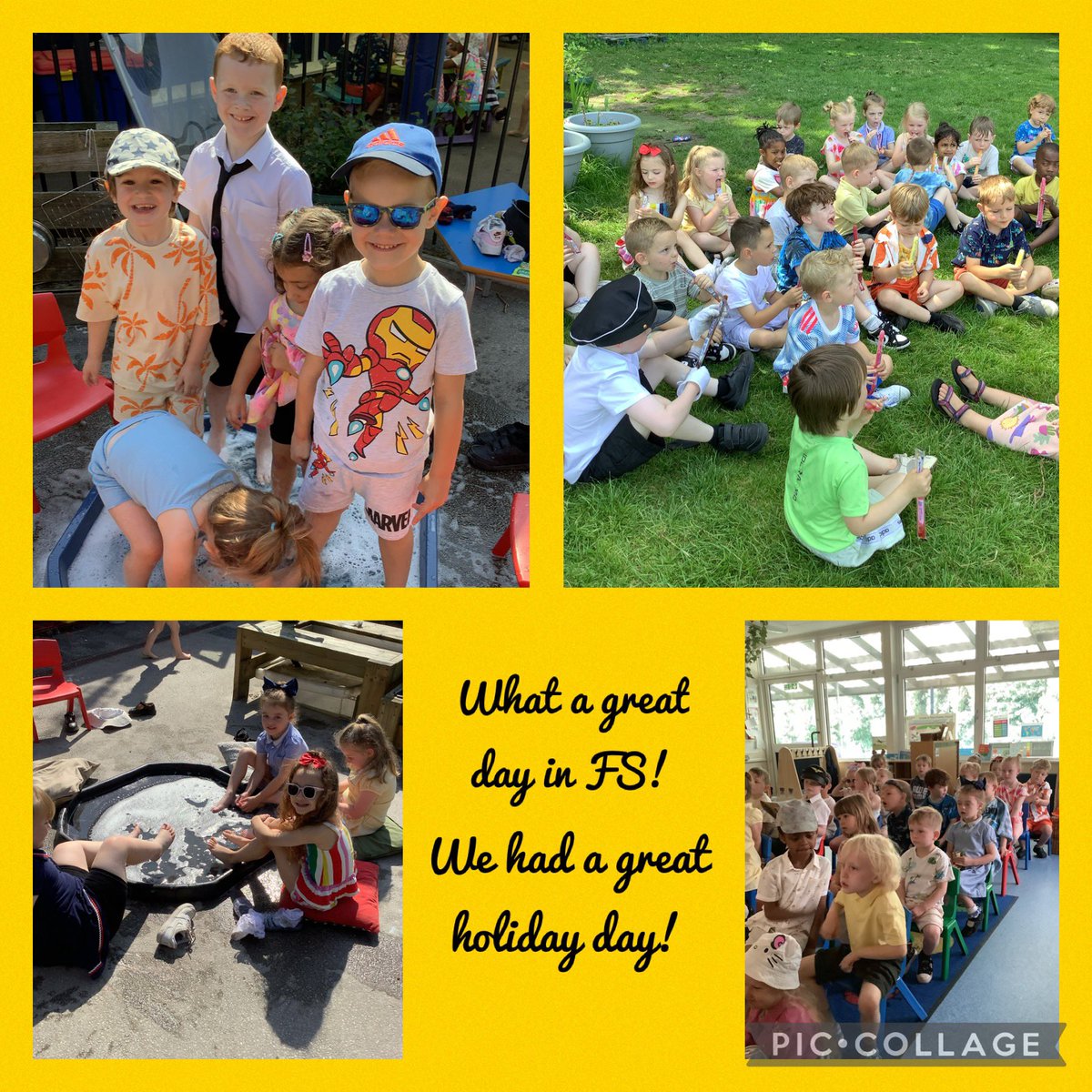 EYFS have a brilliant day!