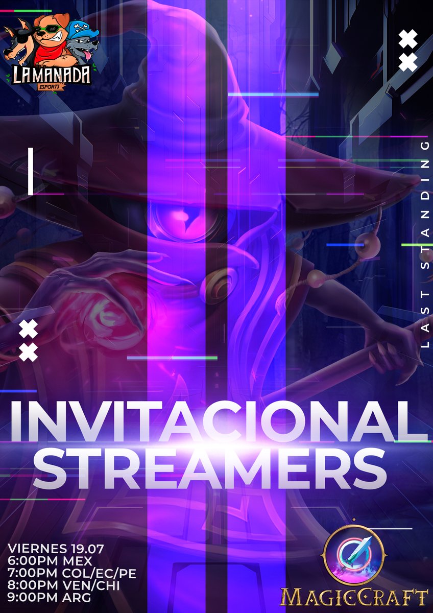 Ferasap1's tweet photo. Esta noche no te pierdas el primer evento de la semana #4 de #LASTSTANDING CON @MagicCraftGame ven a conocer los modos de juegos y apoyar en competencia a tu streamer favorito 🔥
se estarán dando #GIVEAWAY durante las transmisiones 🥳🥳 https://t.co/AJoio2yJPY