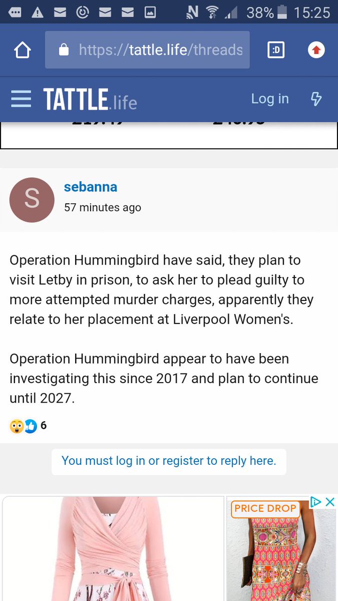 chrisalfw's tweet photo. Not true Sebanna. The only Operation Hummingbird statement since the Baby K retrial said there would be no future pubic announcements. You are quoting a malicious fib the Daily Mirror made up #LucyLetby #Tattle 
How is the DIY Tofino? https://t.co/PFOsMRWqNi