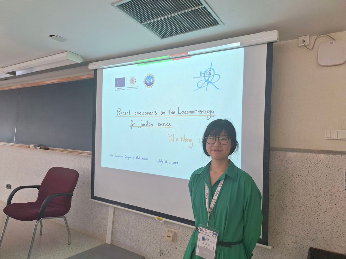 CNRS_INSMI's tweet photo. #9ECM | Encore merci à nos partenaires qui nous ont accompagné pour ce stand #MathInFrance ainsi qu'à toutes les personnes ayant contribué à l'événement @ECM2024Sevilla 👏
👋 @CIMPA_Math @_CIRM @Institut_IHES @SocMathFr @Centre_Mersenne FSMP https://t.co/nJCjnwzRwU
