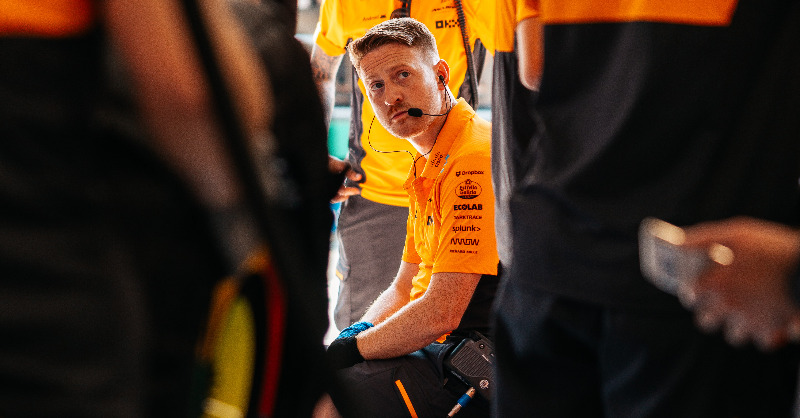 McLarenF1's tweet photo. Time to push again, team. 💪🧡

#HungarianGP 🇭🇺 https://t.co/96Cu3lmit0