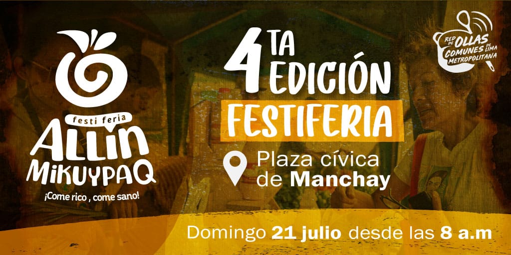 ollascomunes_pe's tweet photo. #ComeRicoComeSano en la festi feria ¨Allin Mikuypaq¨🍅🥬 edición fiestas patrias🇵🇪. Te esperamos este domingo 21 de julio desde las 8:00 am. Disfruta de unos platos ricos y nutritivos con toda la familia👨👩👧👧🍴. ¡Nos vemos! https://t.co/KcyuvEDy7K