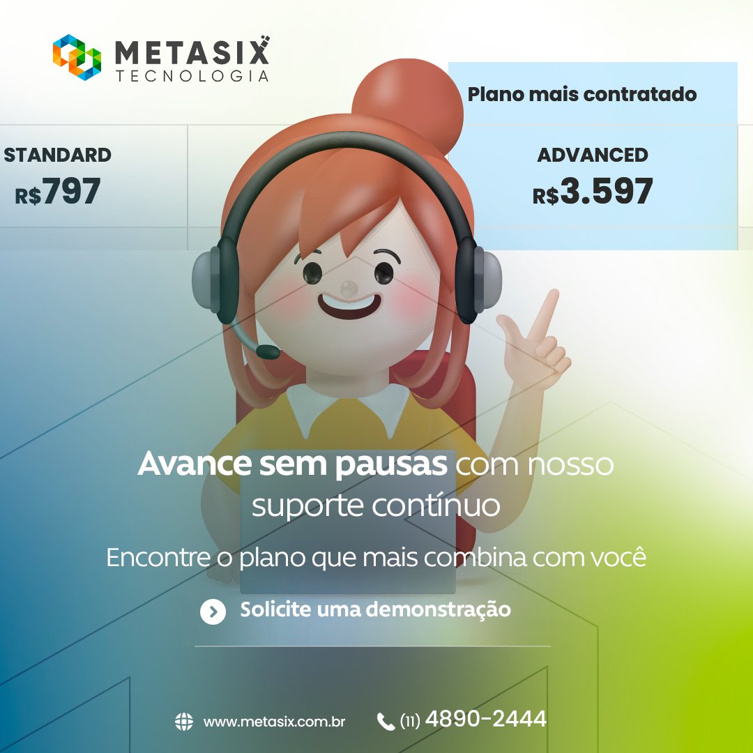 Metasix_IT's tweet photo. Garanta o sucesso contínuo dos seus projetos com nossa abordagem de operação assistida e melhorias contínuas.

Com esse compromisso com a excelência, sua empresa se mantém competitiva e pronta para o futuro.

Solicite uma demonstração gratuita:
https://t.co/DABdpERxmc https://t.co/IBeMjUpuzD