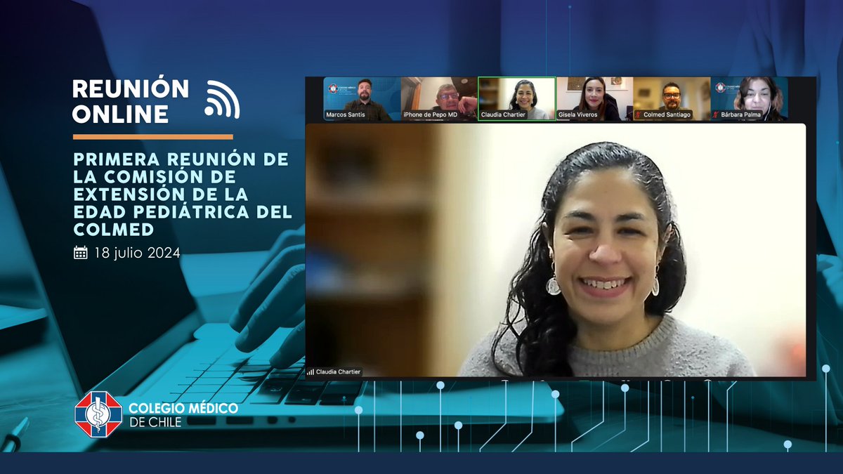 [#ResumenSemanal] Se realizó la primera reunión de la comisión de Extensión de la Edad Pediátrica, presidida por la Dra. <a href="/Claudiachartier/">Claudia Chartier</a>, e integrada por los doctores: Mauricio Osorio (<a href="/manix_osorio/">Mauricio Osorio</a>), Gisela Viveros (<a href="/GiseViveros/">Gisela Viveros</a>), Mónica Cerda y José Antonio Sepúlveda.