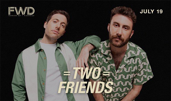 Opening up for <a href="/twofriendsmusic/">Two Friends</a> tonight at <a href="/FWDnightclub/">FWD Day + Nightclub</a> Absolutely buzzin for this one