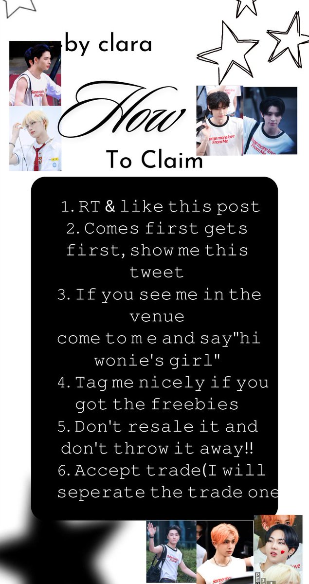 jungcation's tweet photo. Pergantian freebies, soalnya ada kendala di bahan freebies sebelumnya, btw yang mau trade bisa DM aja ya🫶🫰😮‍💨 https://t.co/HWSXBTU2eD
