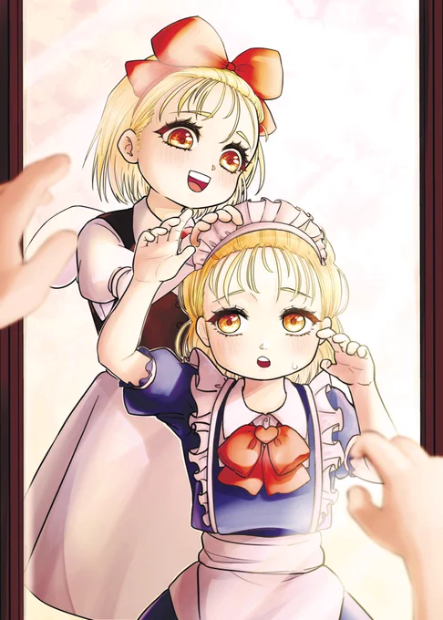 うさろりぃさん主催の「旧作金髪ろりっこ合同誌」に寄稿させていただいた夢幻姉妹です!ありがとうございました! 