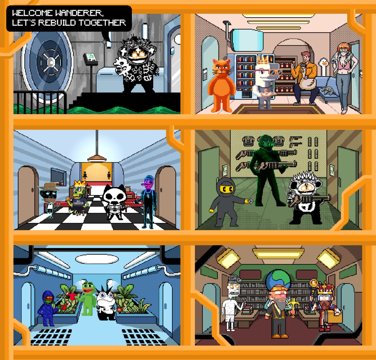 Web Tree (@_webtree) on Twitter photo Happy to announce the new arrivals!
Welcome to the bunker <a href="/ninjalerts/">Ninjalerts Corp. CEO</a>, <a href="/catsvstradfi/">C.A.T. (Cats Against TradFi)</a> & <a href="/NealinNFT/">Neal E. | Mr. Insights</a> 🤝
alphabot.app/almost-full Happy to announce the new arrivals!
Welcome to the bunker <a href="/ninjalerts/">Ninjalerts Corp. CEO</a>, <a href="/catsvstradfi/">C.A.T. (Cats Against TradFi)</a> & <a href="/NealinNFT/">Neal E. | Mr. Insights</a> 🤝
alphabot.app/almost-full