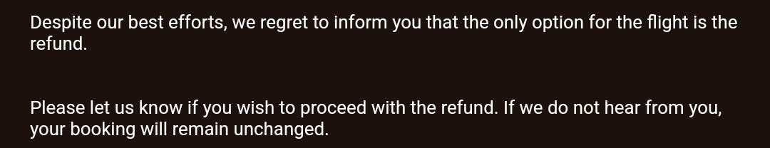 jakey820's tweet photo. @lastminute_com whilst it might be easier for you to refund us this is actually not your decision to make. https://t.co/nttDlMDfgr