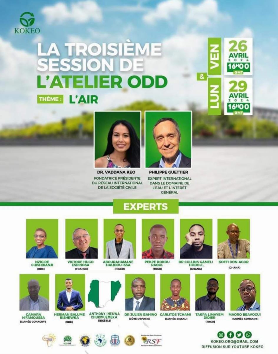Vaddanakeo's tweet photo. La délégation internationale au TOGO du 10 août au 25 août 2025, nous permettra d'accompagner nos locaux à rédiger des rapports de terrain afin d'avoir des informations les plus pertinentes et les plus réelles liées au contexte de la transition écologique et des objectifs ODD https://t.co/de97BeMOW5