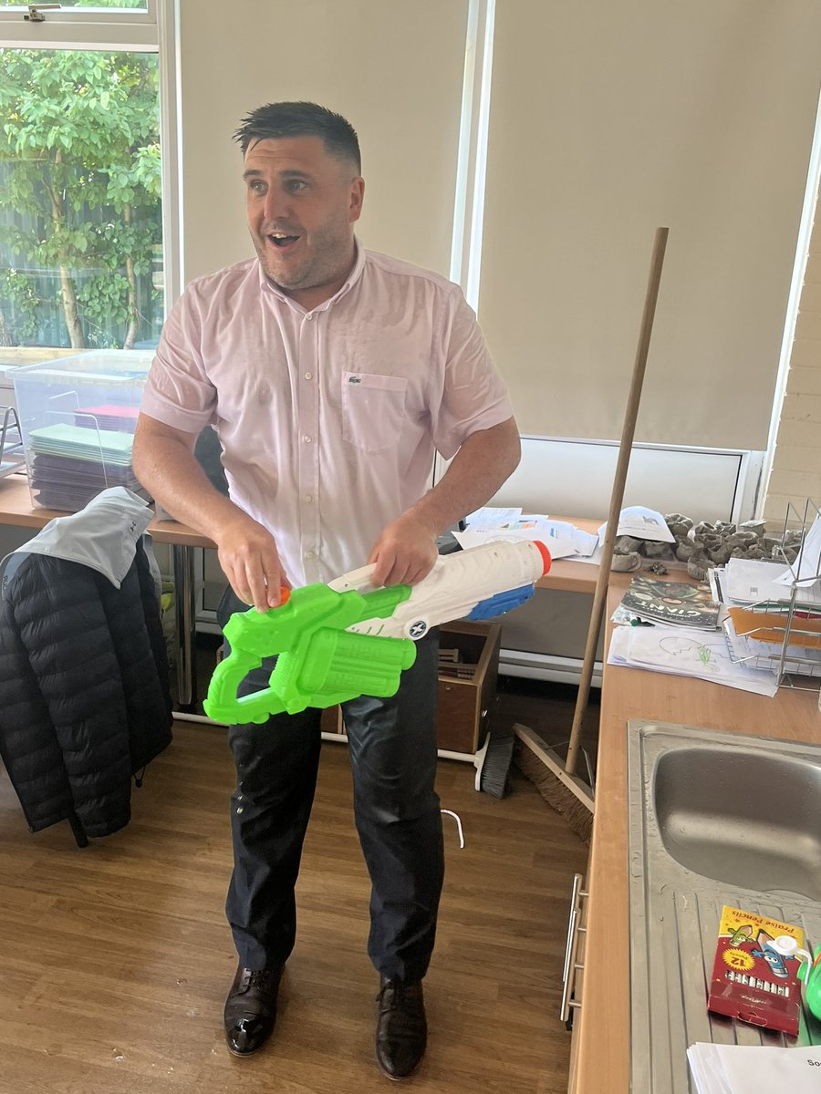 Revenge is sweet! Well done, Reception 👏 👏 👏