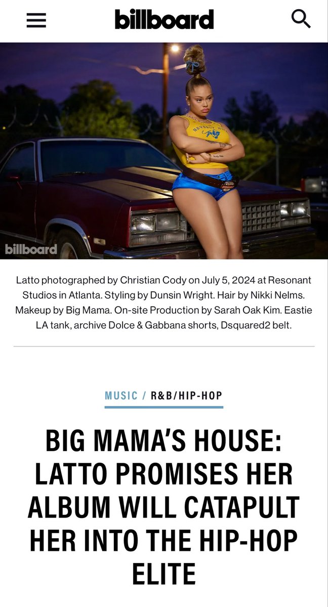 DiffKitchen's tweet photo. Always dream big! 👀

https://t.co/4GLLVV0Xv8

[via @billboard / @billboardhiphop] 

#Latto #SugarHoneyIcedTea #HipHop #HipHopMusic https://t.co/PudRUoK8cm