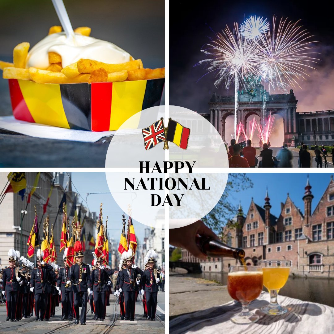 A happy National Day from all of us here at the 🇬🇧 British Embassy in Brussels!

🇧🇪 Leve België! Vive la Belgique! Es lebe Belgien! 🇧🇪

#nationalday #belgium #brussels #jourferie #feestdag #feiertag