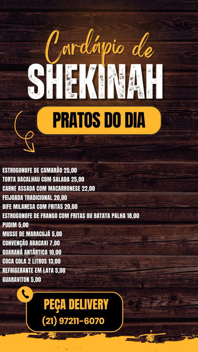 shekinan4's tweet photo. Faça seu pedido 😋 https://t.co/mt4gGmaUw1