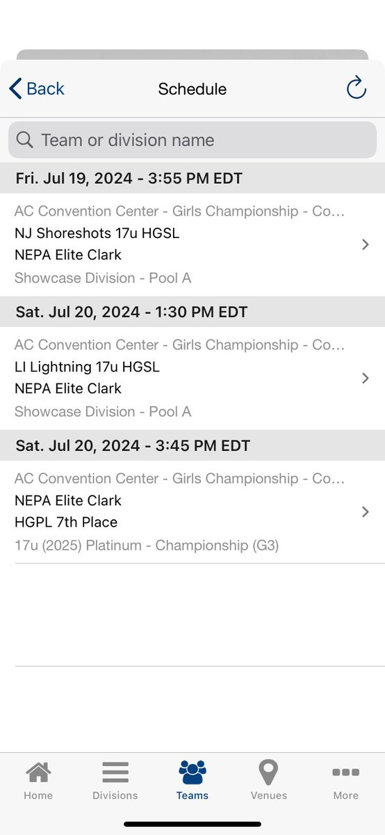 Super excited for our last tournament in AC!!