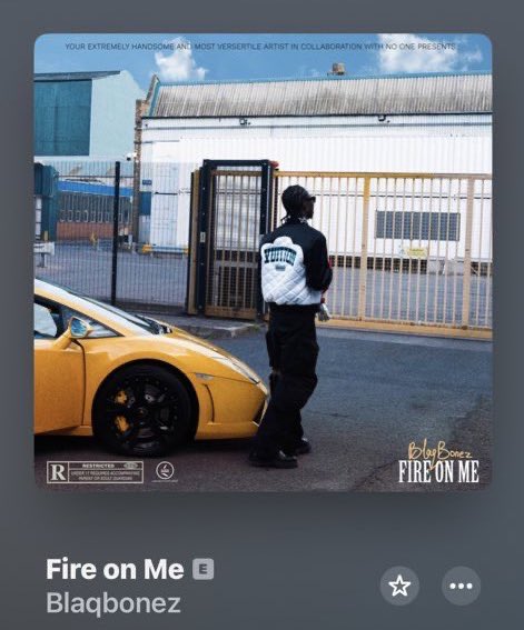 whereistega's tweet photo. joeboy                               or                          blaqbonez 
beginning                                                       fire on me https://t.co/EAau1ZsXZm