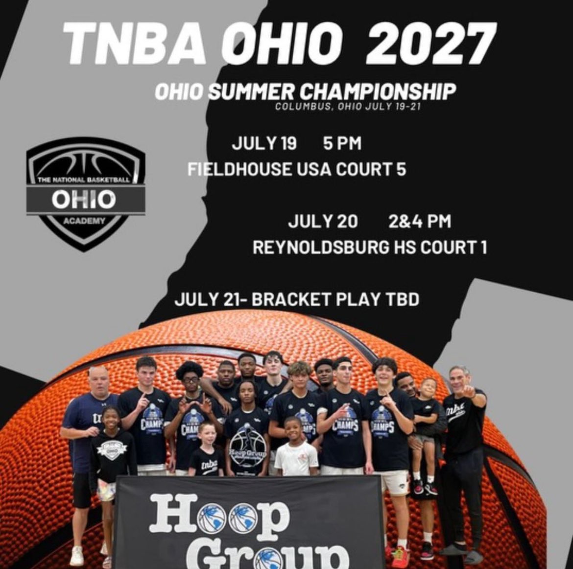 My schedule this weekend at the Nike Summer Championship!