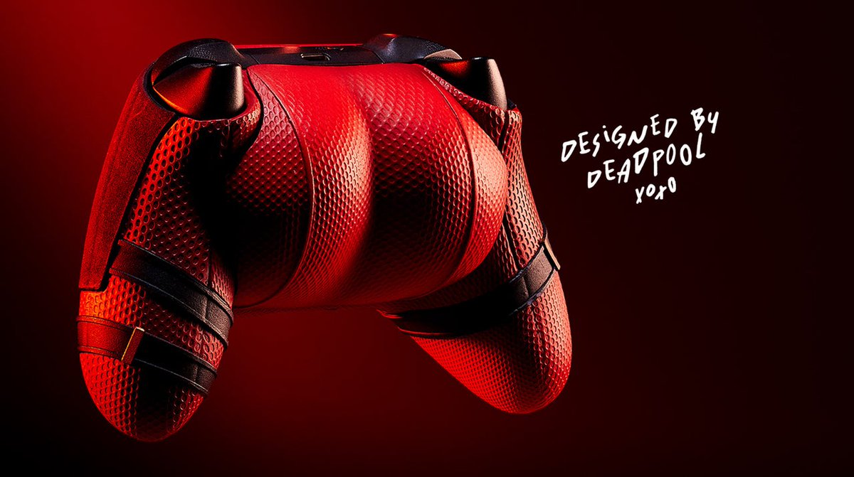 IGN's tweet photo. Xbox fans desperately want Microsoft to sell that Deadpool ass controller instead of locking it behind a Twitter competition. https://t.co/nxQgXo4Fuy https://t.co/Cg90DlzUPj