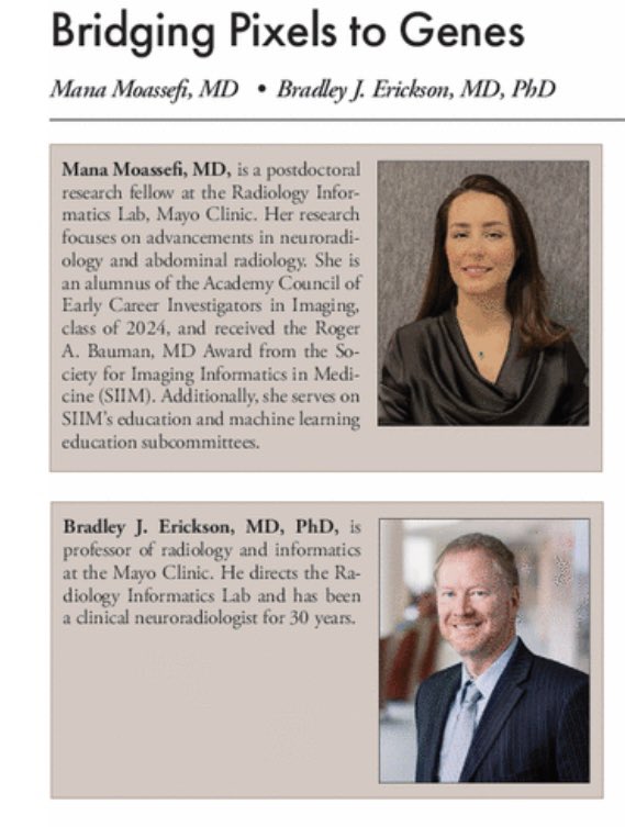 ManaMSF94's tweet image. If you're into #radiogenomics, check out the recent commentary in @Radiology_AI on a paper introducing an #ML tool for IDH mutation status using #MRI radiomics features. 

Special thanks to @slowvak for his trust and support!
