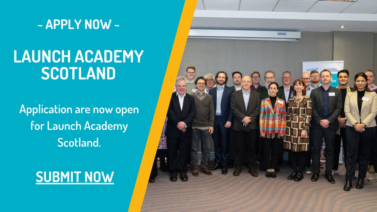 ORECatapult's tweet photo. 🚨 LATEST NEWS: We are excited to announce that applications are now open for #LaunchAcademy Scotland!
The deadline for applications is 16th August 2024, so make sure to apply here
@scotent | @HIEScotland | @SoSEnterprise | @BlueFloatEnergy
🔗 https://t.co/ucY50J42RO https://t.co/ZqPwLMiLok