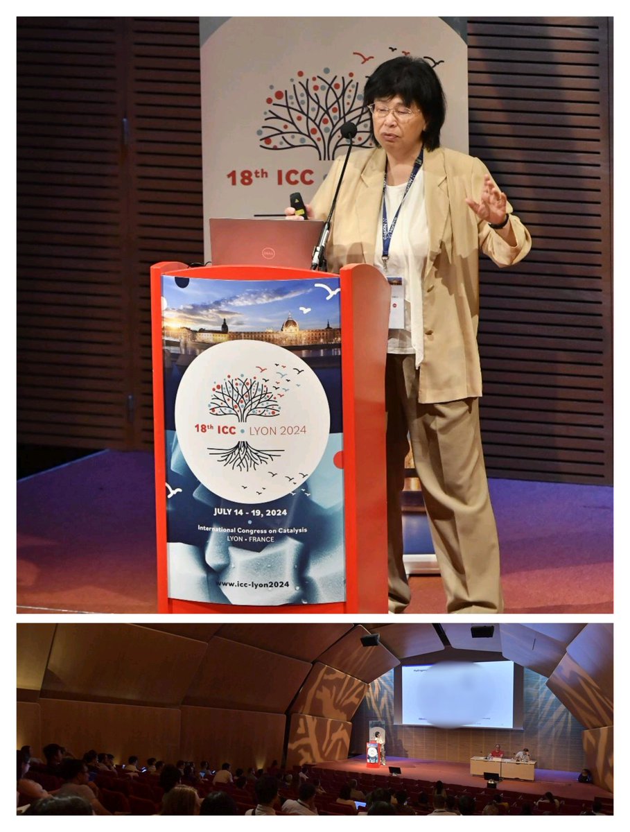 ICCLyon2024 (@icclyon2024) on Twitter photo And also this morning a very nice lecture from keynote speaker prof. Kyoko Nozaki!!🎊👏🎉
#ICC2024
Pictures by © Sébastien Ferraro And also this morning a very nice lecture from keynote speaker prof. Kyoko Nozaki!!🎊👏🎉
#ICC2024
Pictures by © Sébastien Ferraro