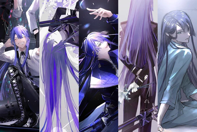 #繋がらなくていいから俺の長尾景を見てくれ 髪下ろし大好きマン