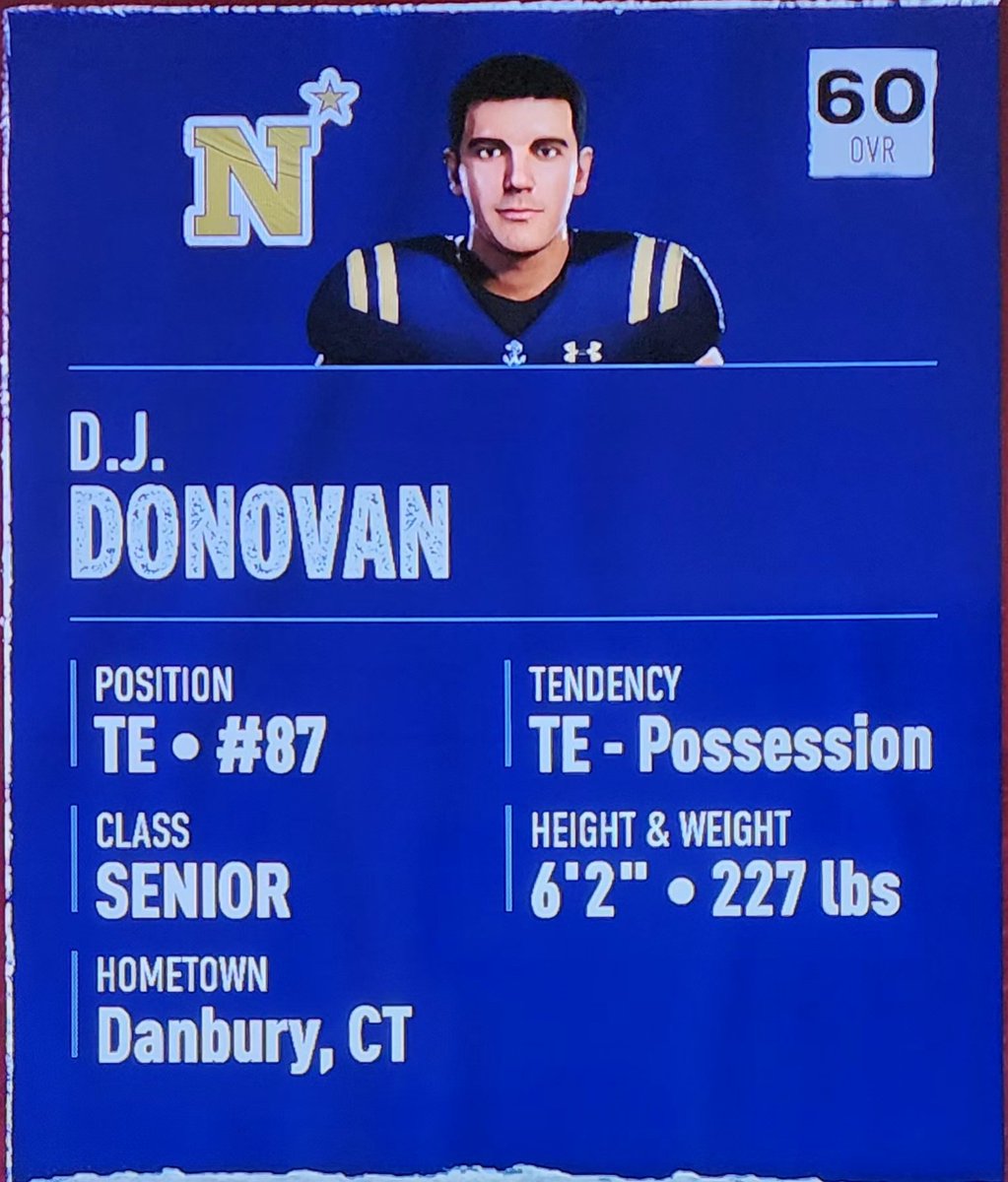 CoachTieri's tweet photo. Words can't express how surreal and cool this is. When I first got to Danbury all we wanted to do was "revive" the pride &amp; tradition of Danbury Football. It's 2024 and we have 4 players in the hottest video game of our lifetime 🙏 #TheHatterWay https://t.co/er2fvR02Id